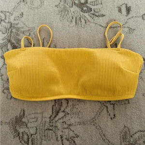 Hollister Yellow Bikini Top